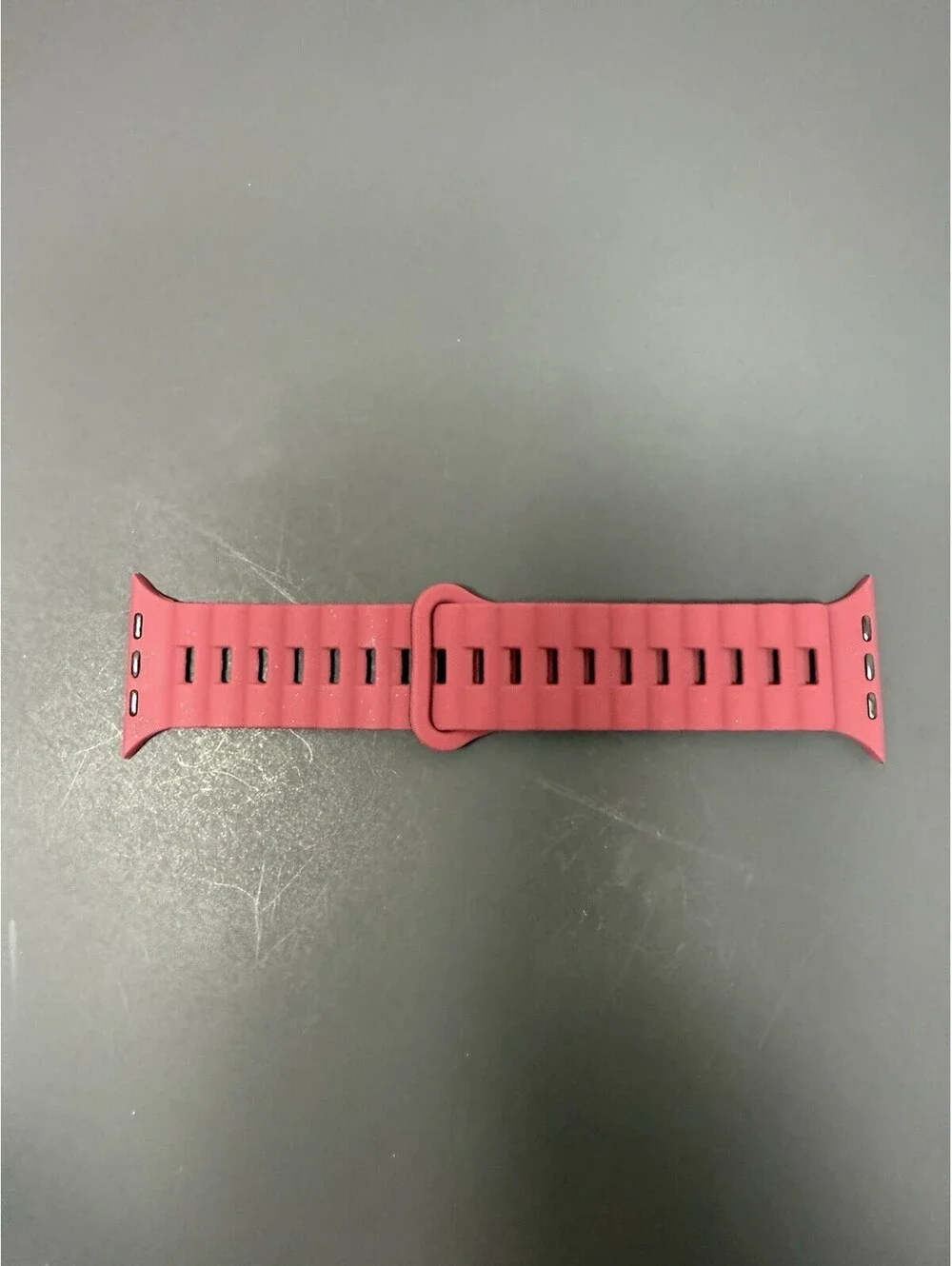 Wine Band For Apple Watch, Sizes 42/44/45/49, Ultra, SE ~ Magnetic Tuck Closure